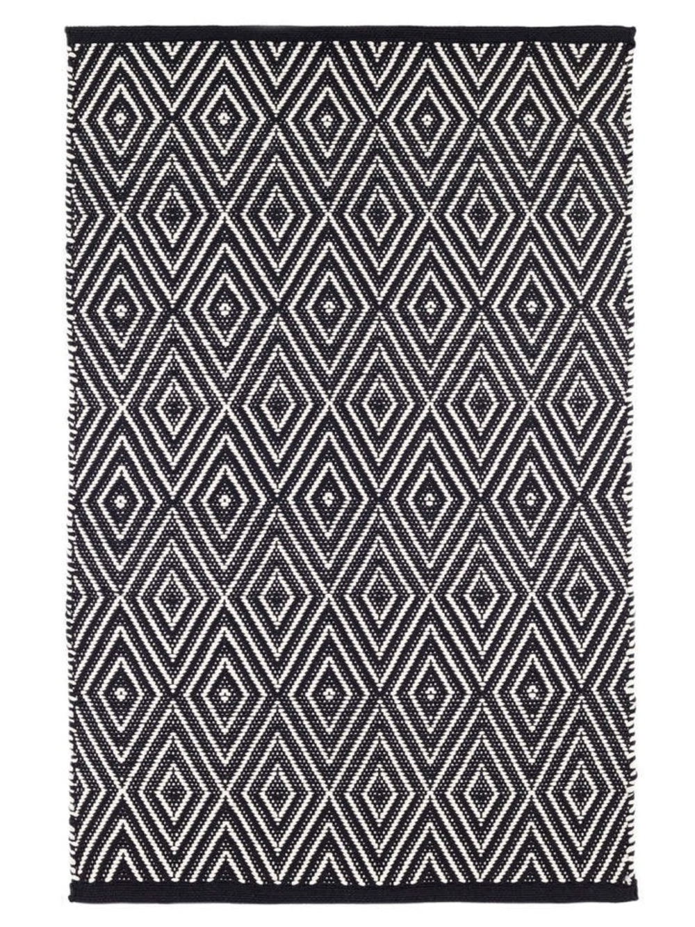 Dash & Albert Diamond Harlequin Handwoven Rug